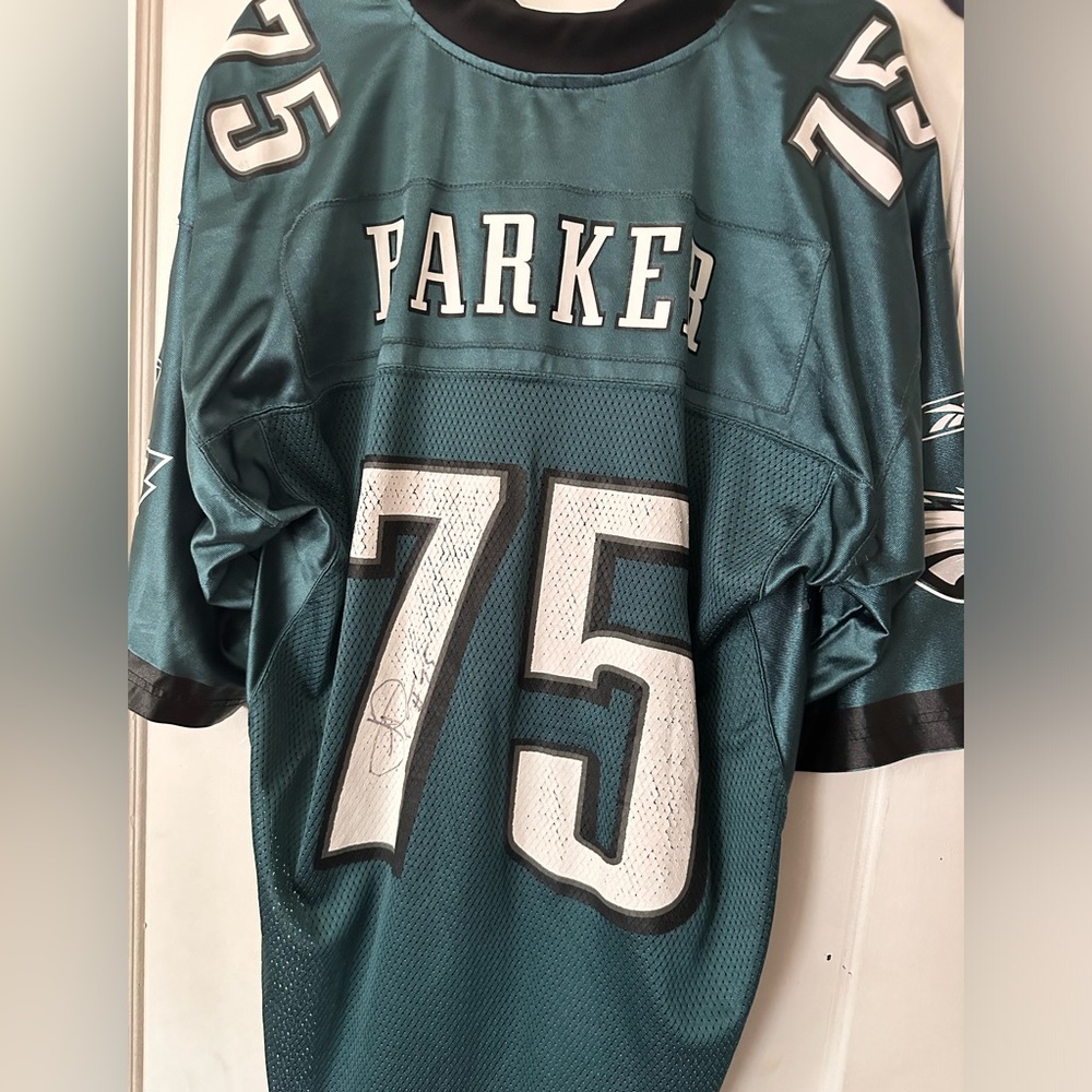 Signed NFL Eagles Jersey